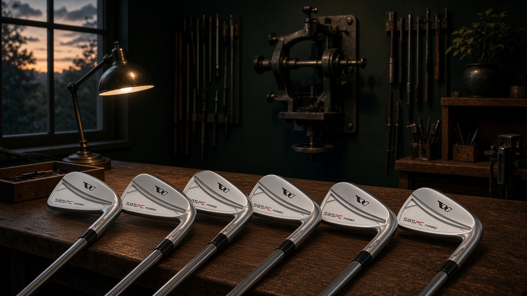 Wishon Golf 585 PC in de werkplaats